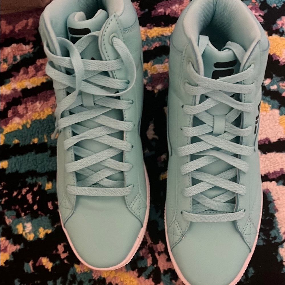 Mint High-Top Sneakers